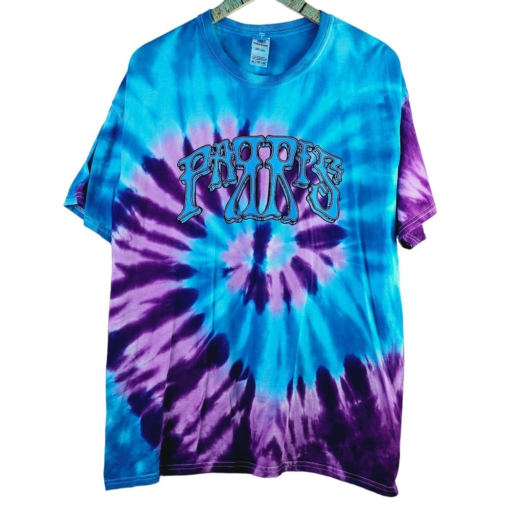 Parris - Support Live Music Two Sided Tie Dye Tops, Alabama Band, XL